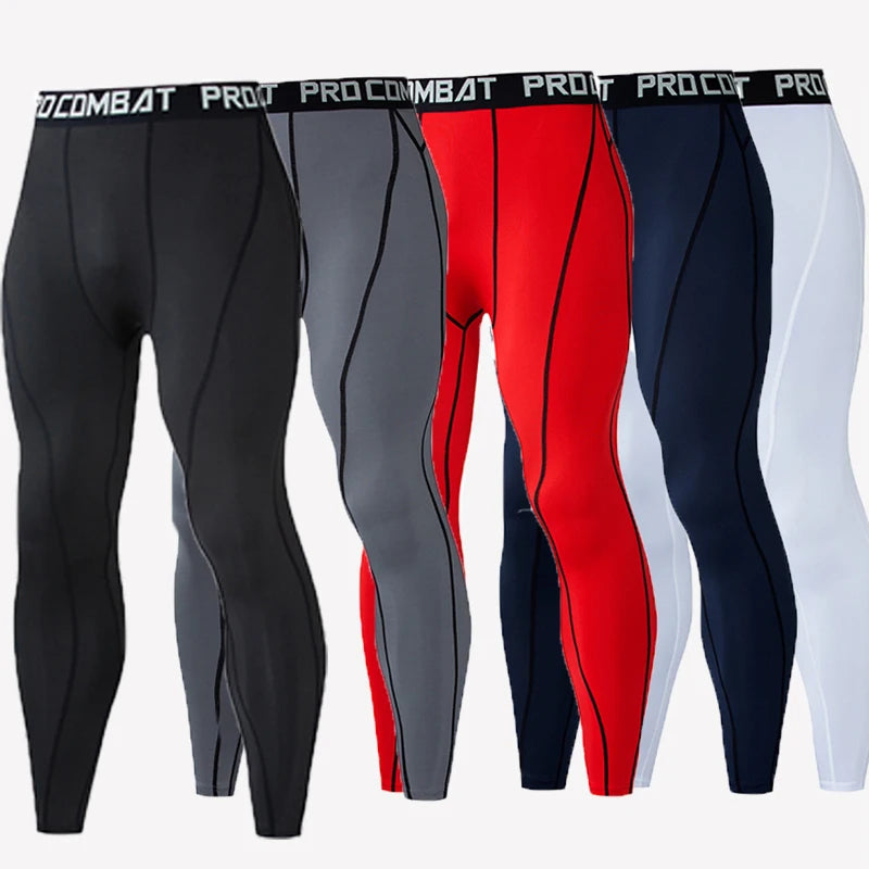 Calça Compressão Masculina Legging Treino Corrida Luta